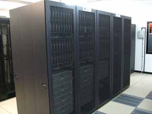 Servidores donde se almacenan datos del LHC en el centro de cálcul del IFIC.